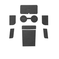 Aftermarket Carbon Fiber G82 Alcantara Non-Slip Interior Trim Mats – Fits BMW G20, G22, G80, G82