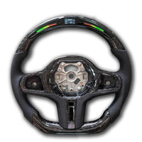 Custom LED Carbon Fiber Steering Wheel for BMW G Chassis & F Chassis