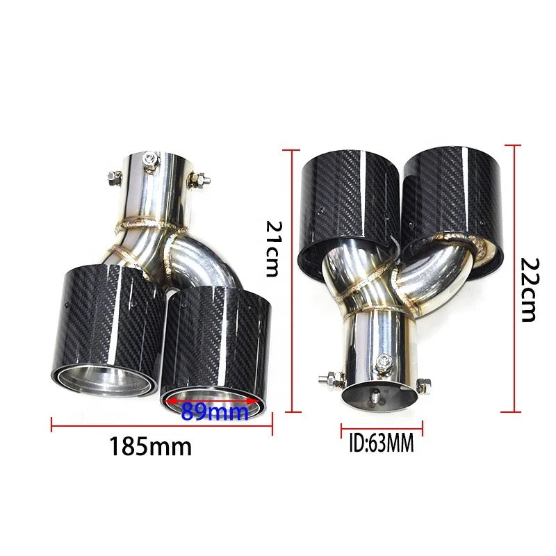 BMW F22 / F30 / F32 M Performance Quad Exhaust Tips