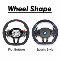 BMW F90 / G20 / G22 / G30 / G42 / G80 / G82 / G87 / G90 2025 Lci Style Custom Carbon Fiber Steering Wheel for G Chassis (Retrofit All G & F Chassis Models)