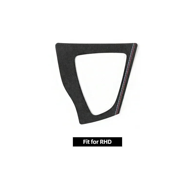 BMW F30 / F32 / F34 / F36 Alcantara / Carbon Fiber Leather Gearbox Interior Trim