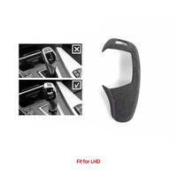 BMW F30 / F32 / F34 / F36 Alcantara / Carbon Fiber Leather Gear Shifter Interior Trim