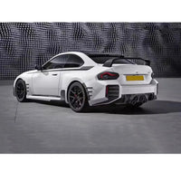 BMW G87 Dry Carbon Fiber Rear Bumper Side Air Vent Trim