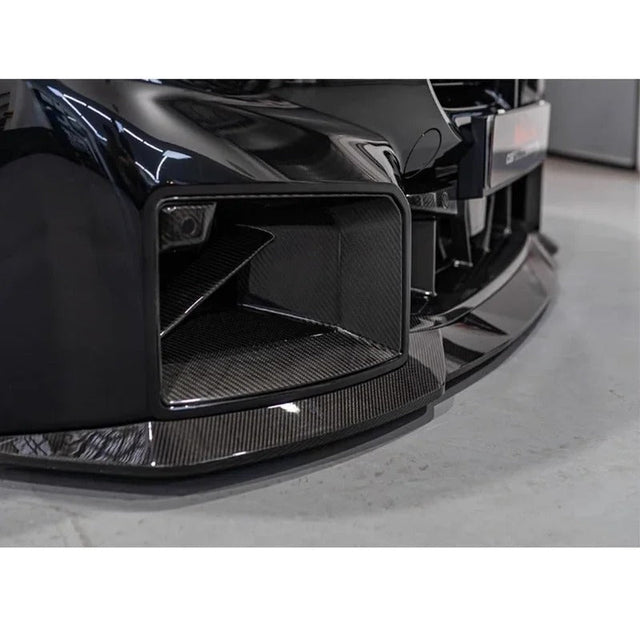 BMW G87 V Style Carbon Fiber Front Lip