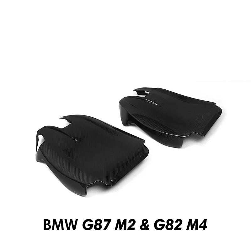 BMW G80 / G82 / G87 Dry Carbon FIber Seat Back Cover Trim