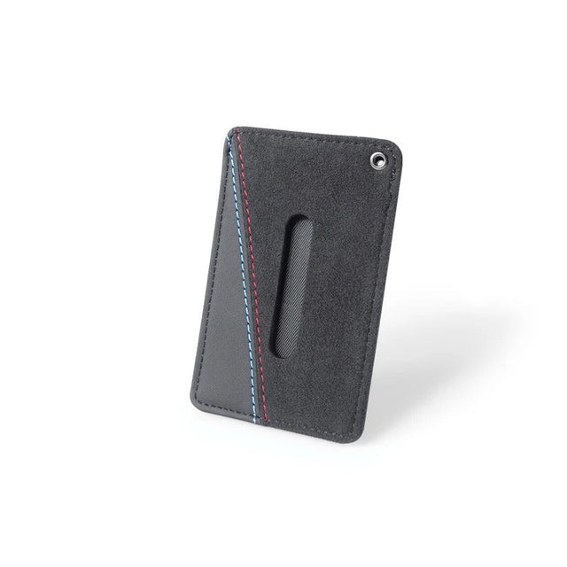 BMW Alcantara & Napa Leather / Carbon Leather BMW Card Holder