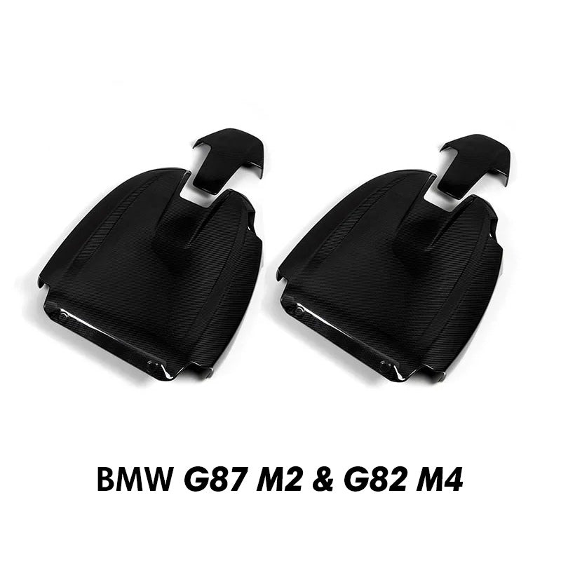 BMW G80 / G82 / G87 Dry Carbon FIber Seat Back Cover Trim