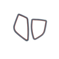 BMW F30 / F32 / F34 / F36 Alcantara / Carbon Fiber Leather Dashboard Vent Interior Trim