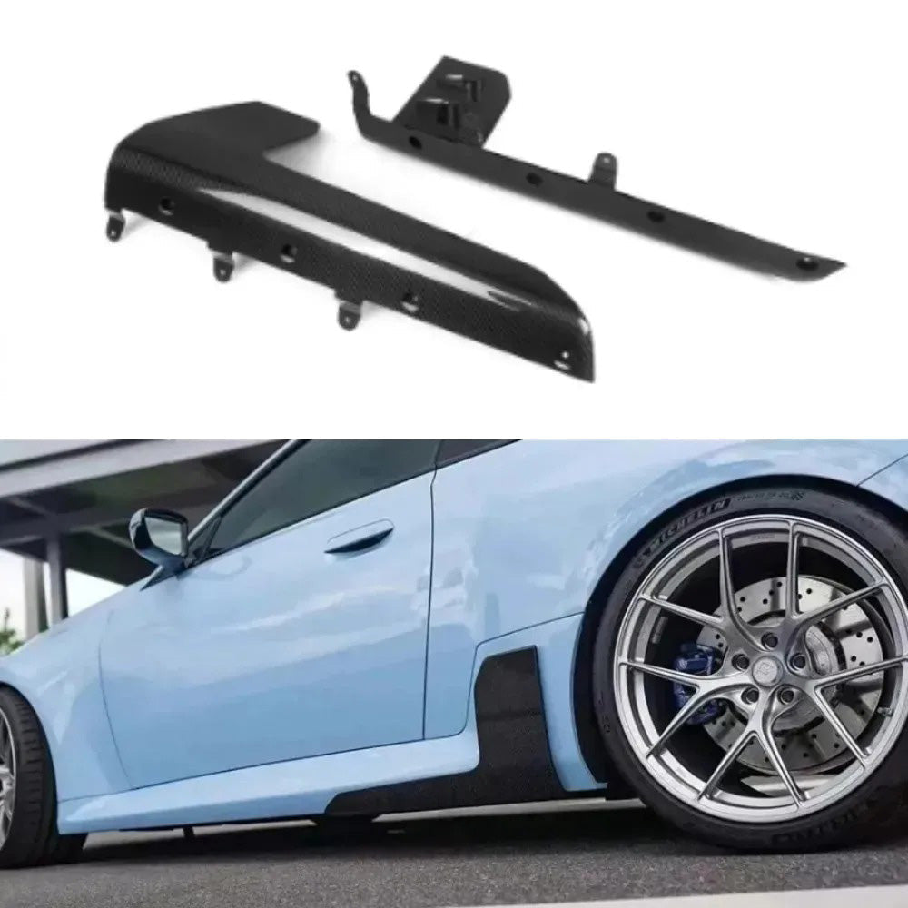 BMW G87 Mp Style Dry Carbon FIber Winglet Side Skirts