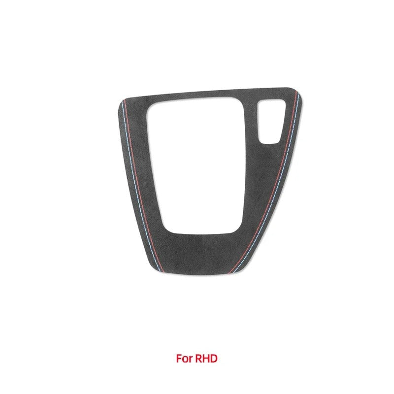 BMW Alcantara / Carbon Leather Gear Shifter Panel Trim for E90 / E92 BMW M3