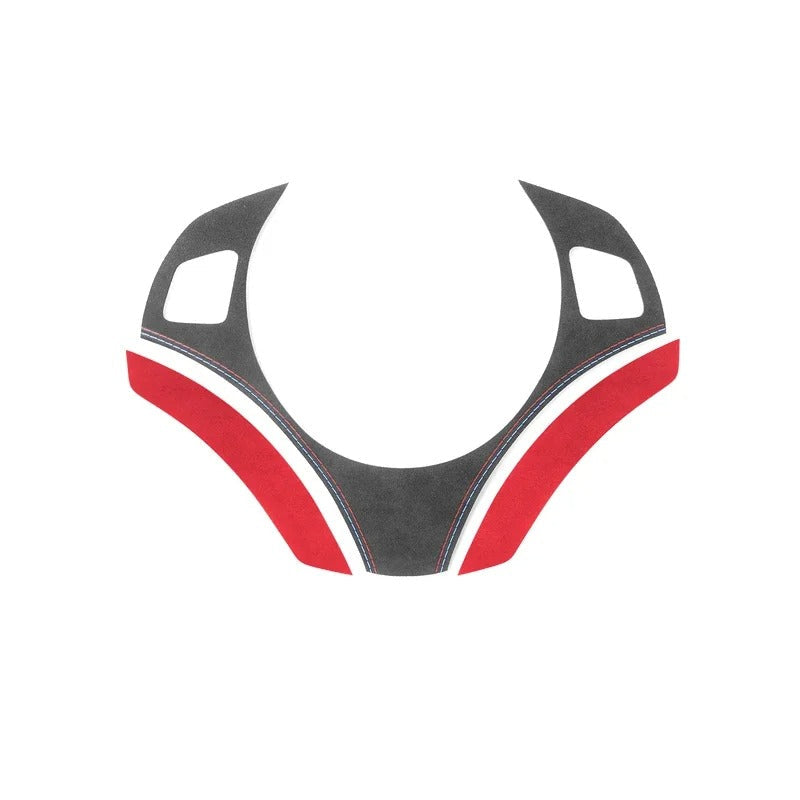 BMW Alcantara / Carbon Leather Steering Wheel Trim for E90 / E92 BMW M3