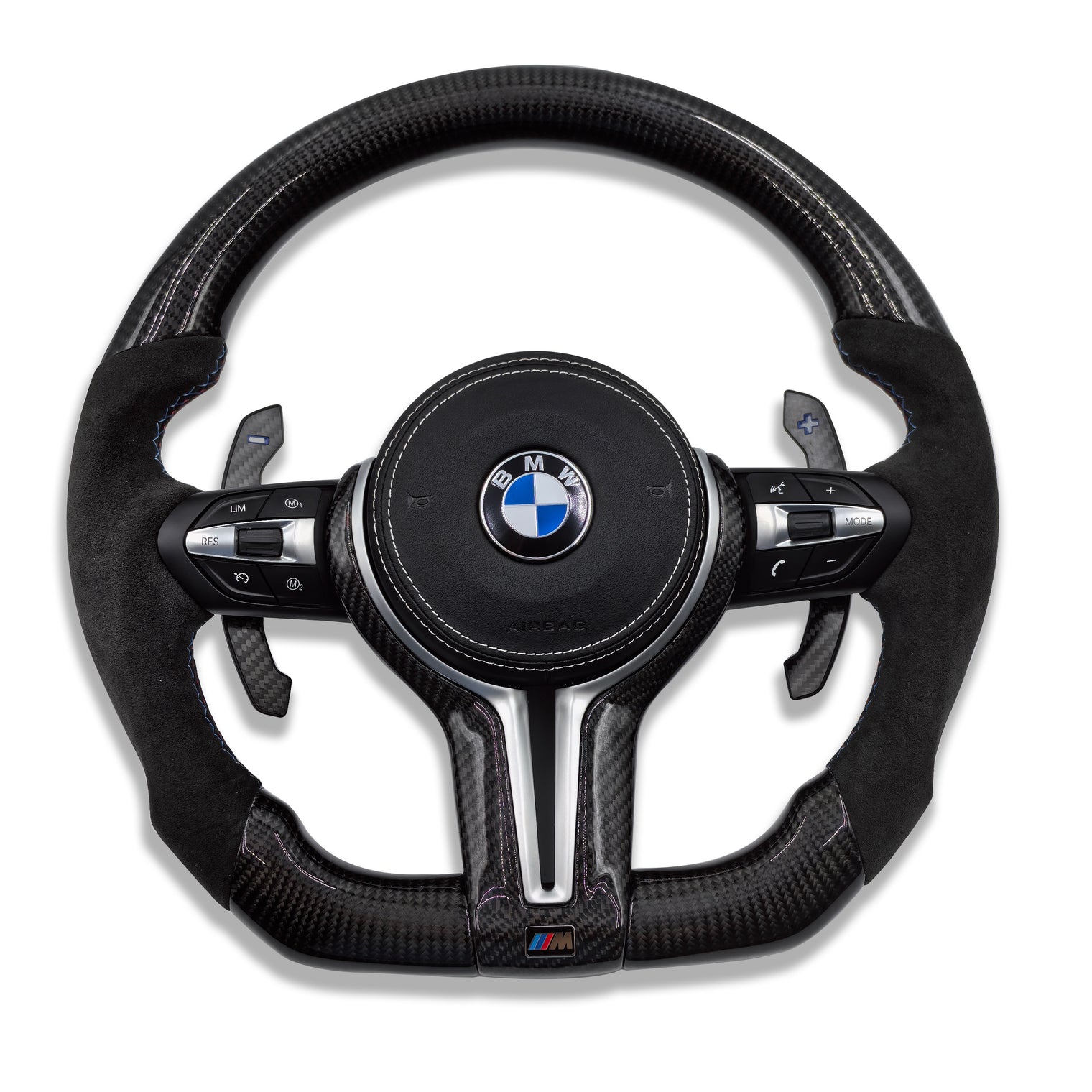 BMW Custom Led Carbon Fiber Steering Wheel for F Chassis