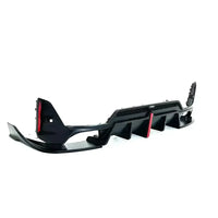 Aftermarket Carbon Fiber G20 ABS M Style 3 Piece Diffuser with Led – Fits BMW G20
